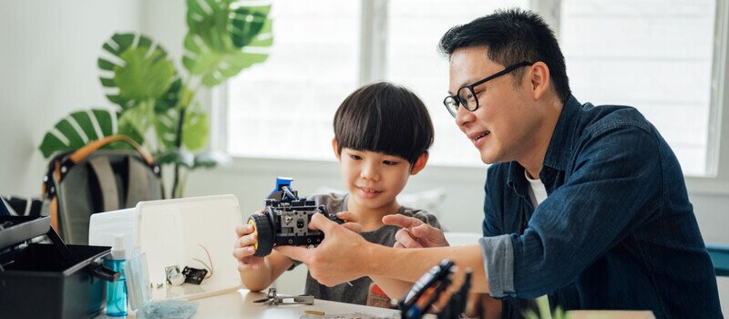 Image of Father and Son